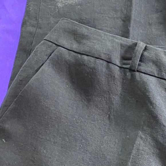 NWT๐Talbots Classic Elegant Linen Pants Elastic Side Waistband Comfortable Fit - Picture 4 of 11